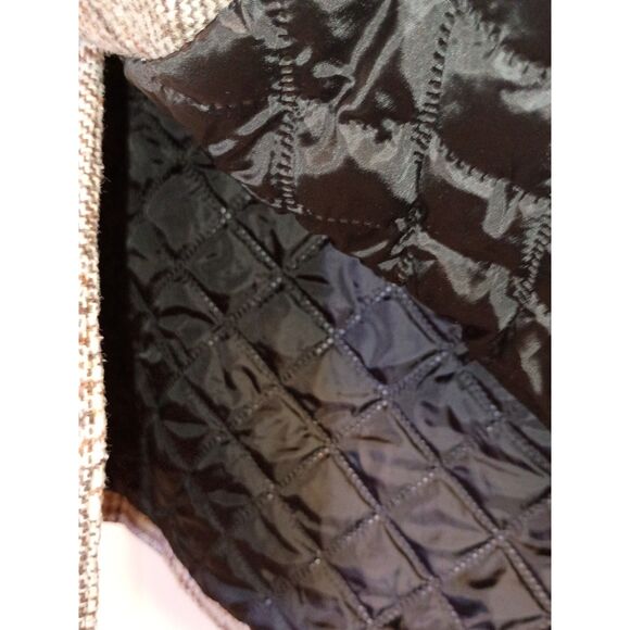 SHEIN Kid's Faux Sherpa Lined Hooded Plaid PeaCoat Size 13/14 Yrs - Picture 4 of 6